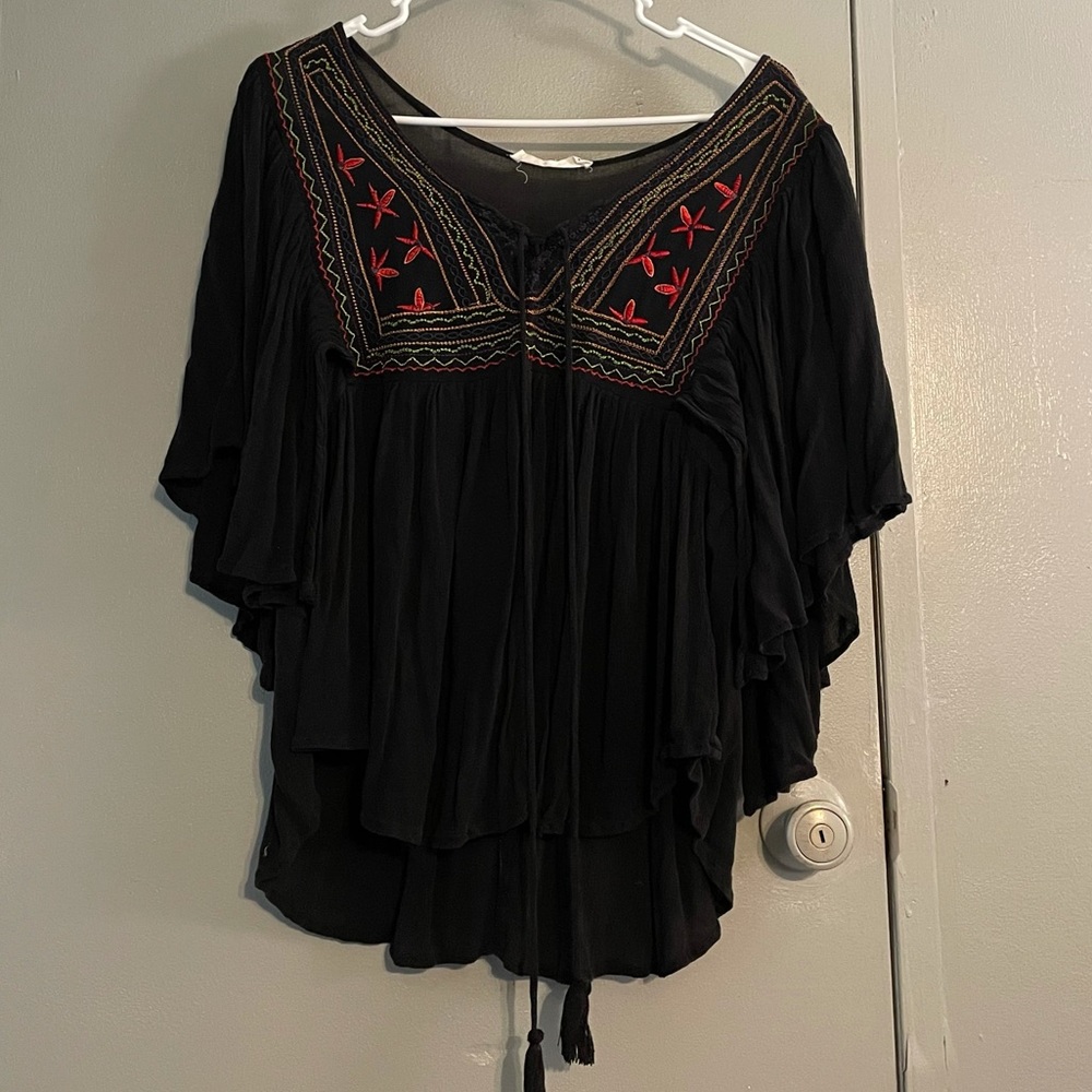 Detailed Boho Blouse
